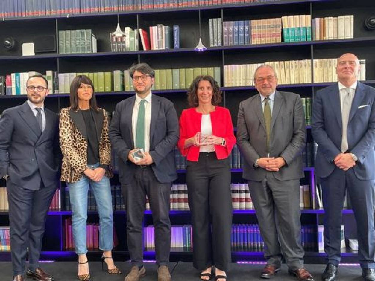 Cerimonia di premiazione del concorso 'Research to care' di Sanofi Italia